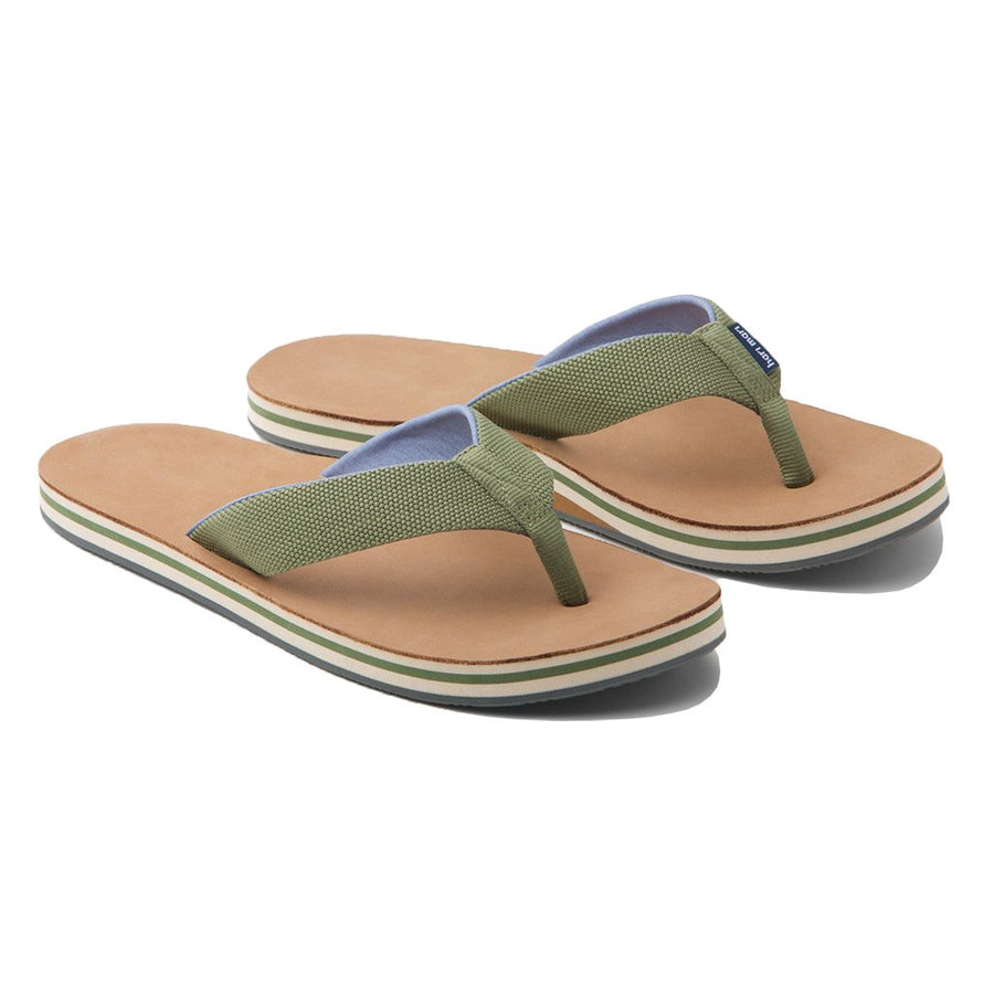 Men's Scouts Flip Flop in Navy & Orange by Hari Mari