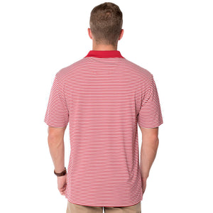 Heritage Performance Polo in University Red by The Southern Shirt Co.  - 2