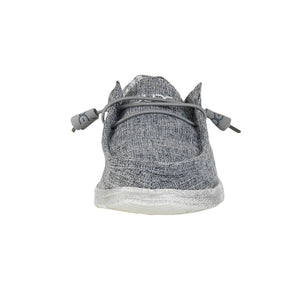 Hey Dude Wally Canvas Shoe in Linen Iron