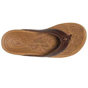 Men's Hiapo Sandal in Dark Java & Toffee   - 3