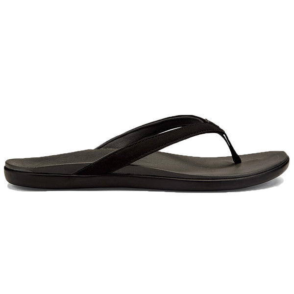 Women's Ho'opio Sandal in Black & Dark Shadow   - 1