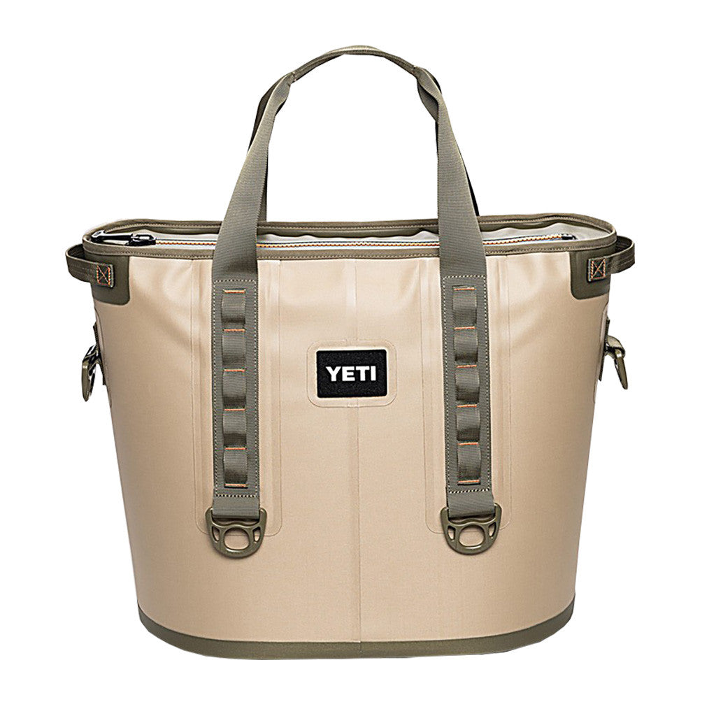 YETI Hopper 40 Soft Cooler Leak-Proof Field Tan/Blaze Orange RARE SOLD OUT