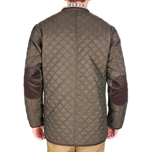 Quilted Reversible Jacket in Olive Green & Khaki by Madison Creek Outfitters  - 3