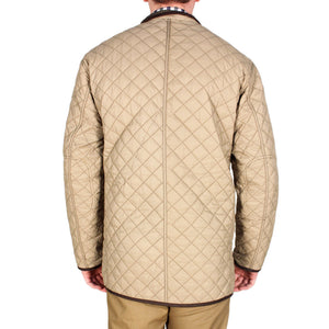 Quilted Reversible Jacket in Olive Green & Khaki by Madison Creek Outfitters