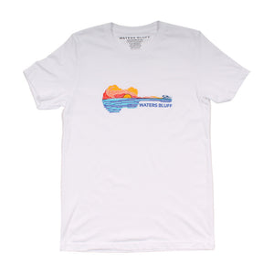 Wavy Guitar Tee - FINAL SALE