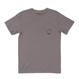 Fly Shop Tee Shirt in Granite by Waters Bluff