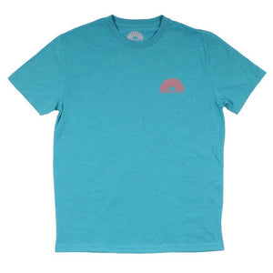 Daybreak Natural Tee in Teal Blend by Waters Bluff