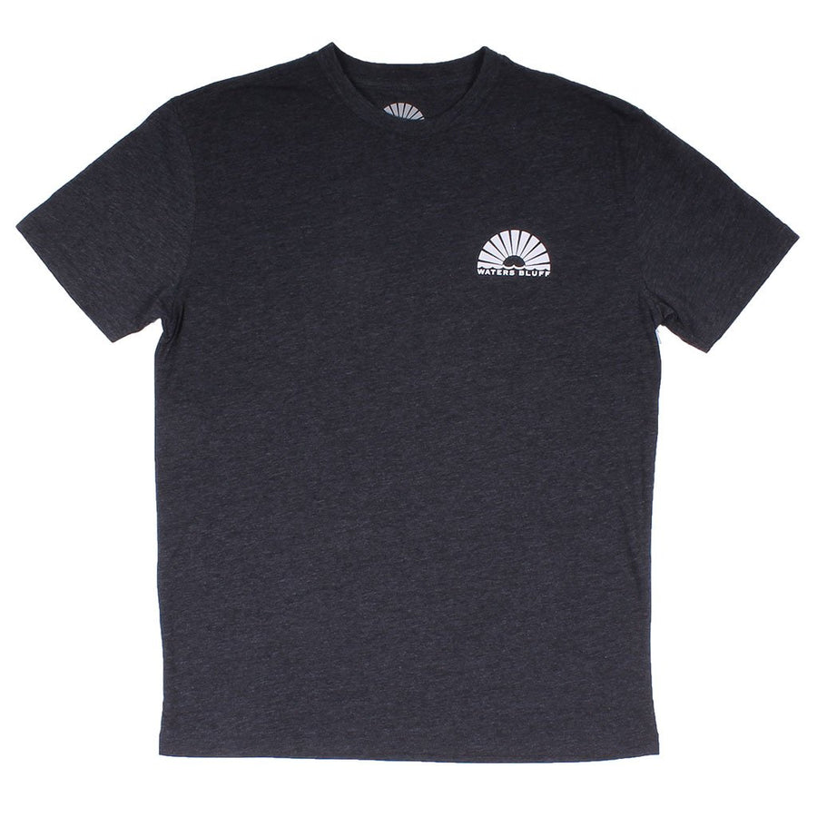 Minimal Tower Natural Tee in Bluff Grey Blend by Waters Bluff