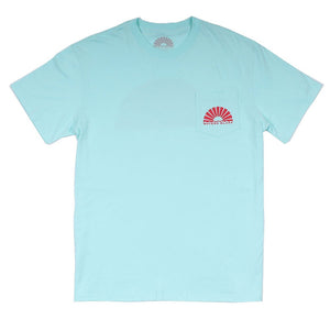 Fisher Simple Pocket Tee in Mint by Waters Bluff