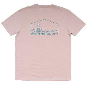 Minimal Tower Natural Tee in Nude Blend by Waters Bluff