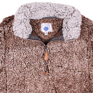 Quarter Zip Sherpa Pullover