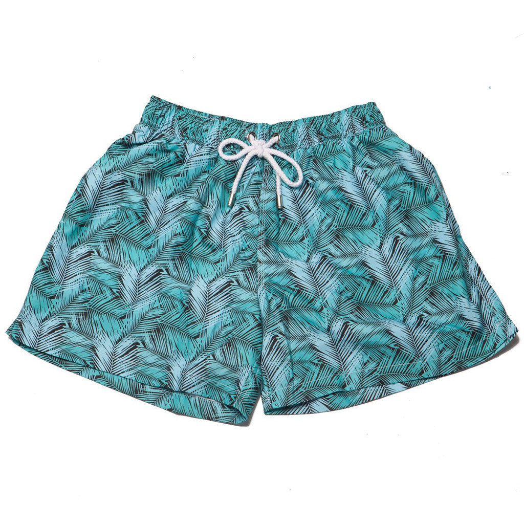 The Face Palms Swim Trunks by Kennedy - FINAL SALE