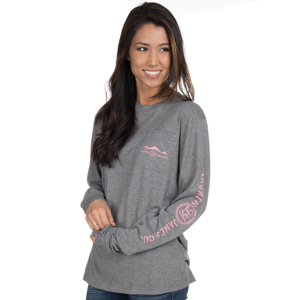 Long Sleeve Preptec Logo Tee Lauren James Tide and Peak Outfitters
