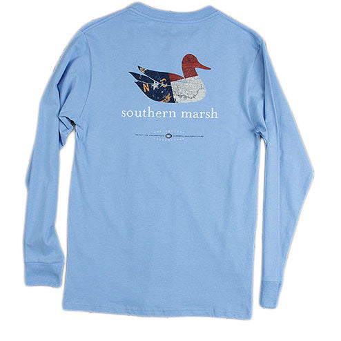 Authentic North Carolina Heritage Long Sleeve Tee