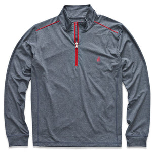 Lammie 1/4 Zip "Prep-Formance" Pullover in Pacific   