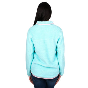 Lauren James Aspen Pullover in Aruba Blue