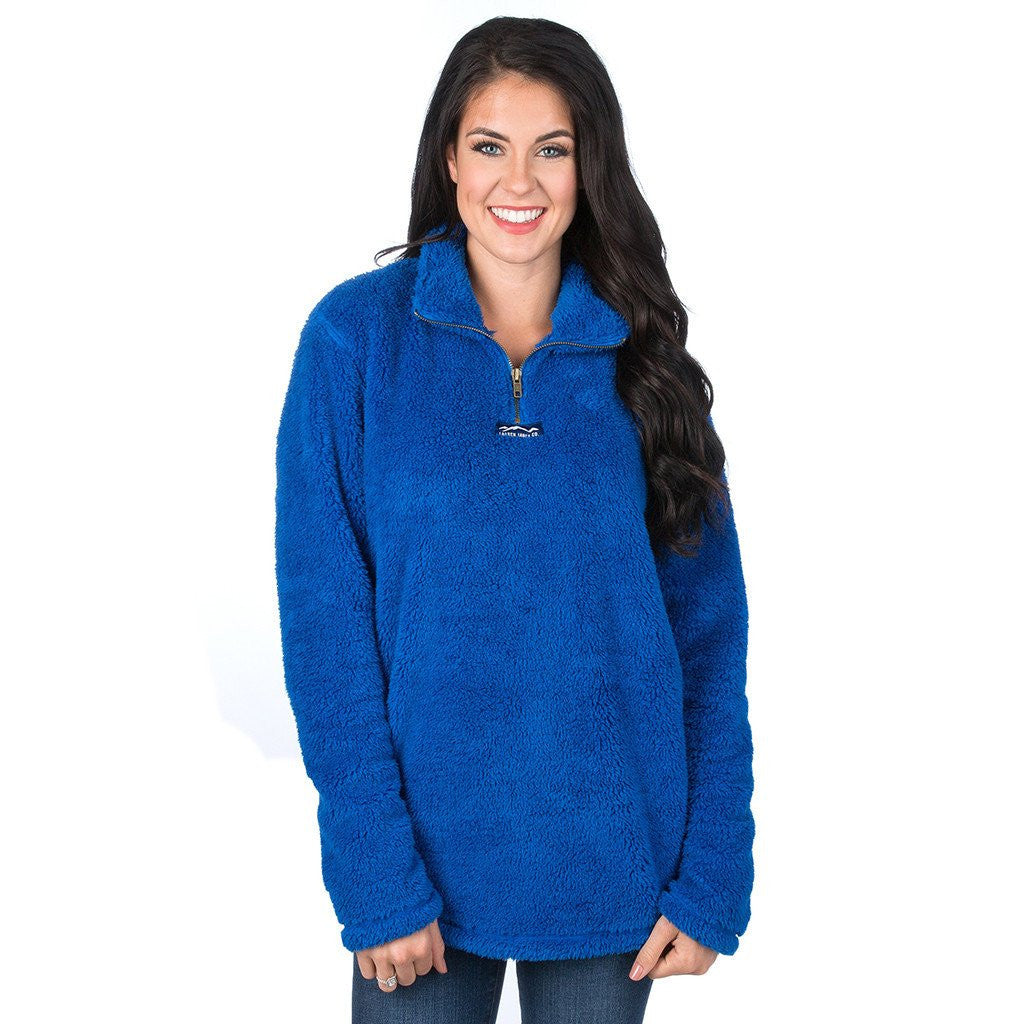 Lauren james sherpa pullover deals