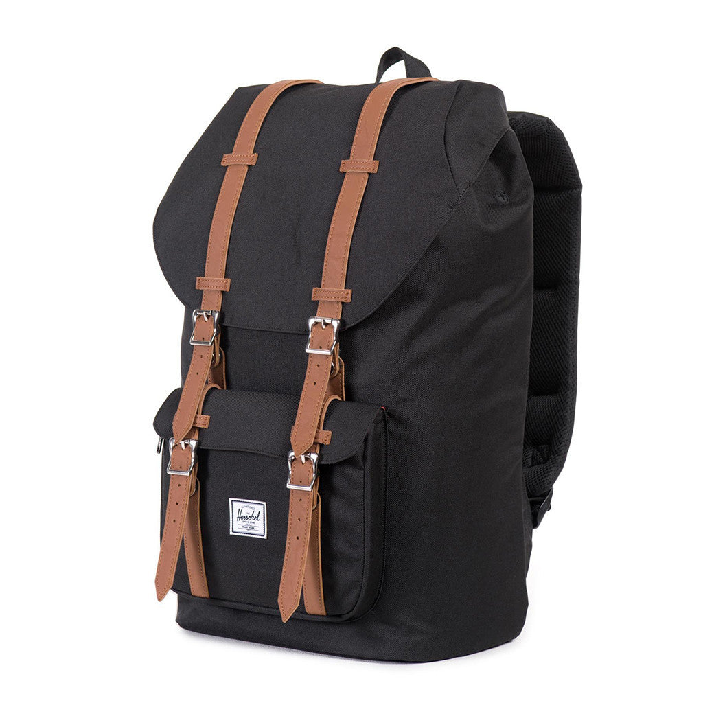 Little America Backpack in Black by Herschel Supply Co.  - 1