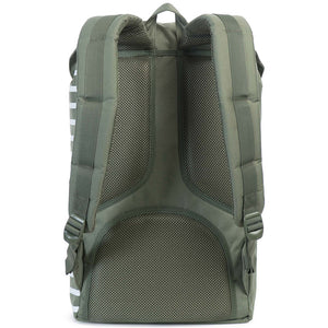 Little America Backpack in Deep Lichen Offset Stripe by Herschel Supply Co.  - 3