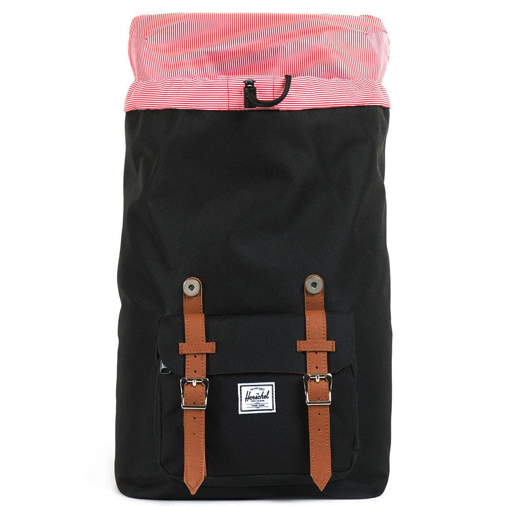 Little America Mid Volume Backpack in Black by Herschel Supply Co.  - 2