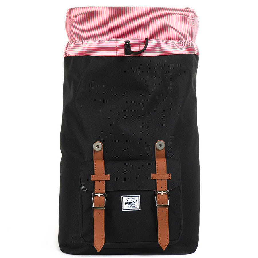 Little America Mid Volume Backpack in Black by Herschel Supply Co.  - 1
