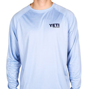 Billboard Long Sleeve Sun Shirt in Carolina Blue 