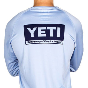 Billboard Long Sleeve Sun Shirt in Carolina Blue 