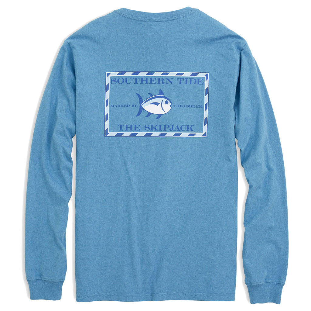Long Sleeve Heathered Original Skipjack Tee
