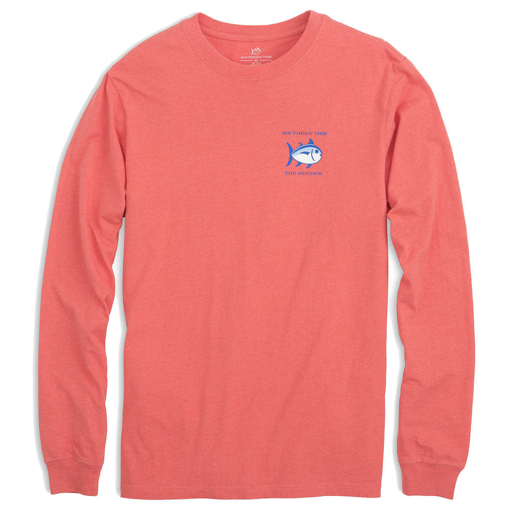 Long Sleeve Heathered Original Skipjack Tee