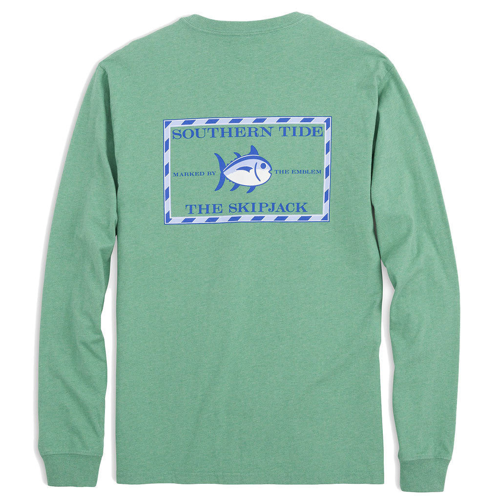 Long Sleeve Heathered Original Skipjack Tee
