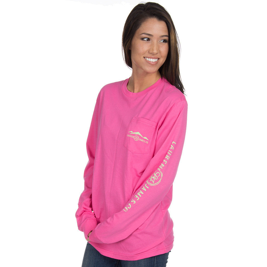Long Sleeve Preptec Logo Tee Lauren James Tide and Peak Outfitters