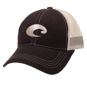 Mesh Hat in Black Stone by Costa Del Mar