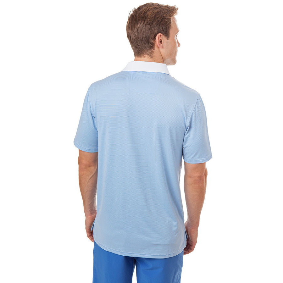 Montego Bay Performance Polo in Ocean Channel   - 1