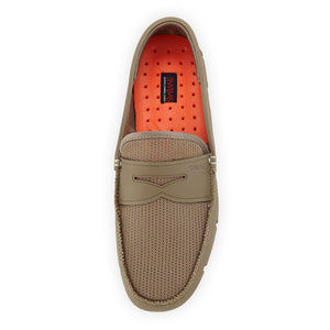 Water- Resistant Penny Loafer in Khaki by SWIMS  - 2