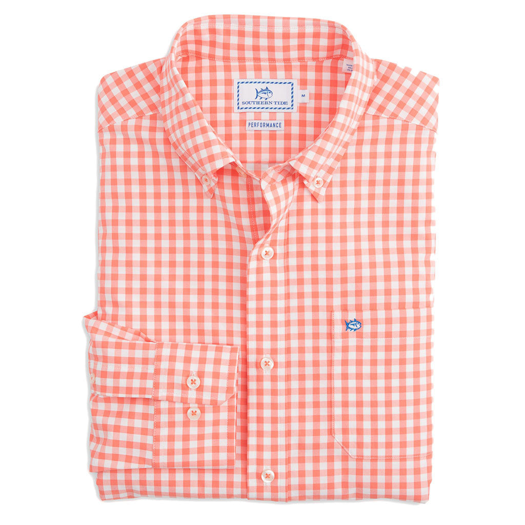Nassau Gingham Intercoastal Performance Shirt