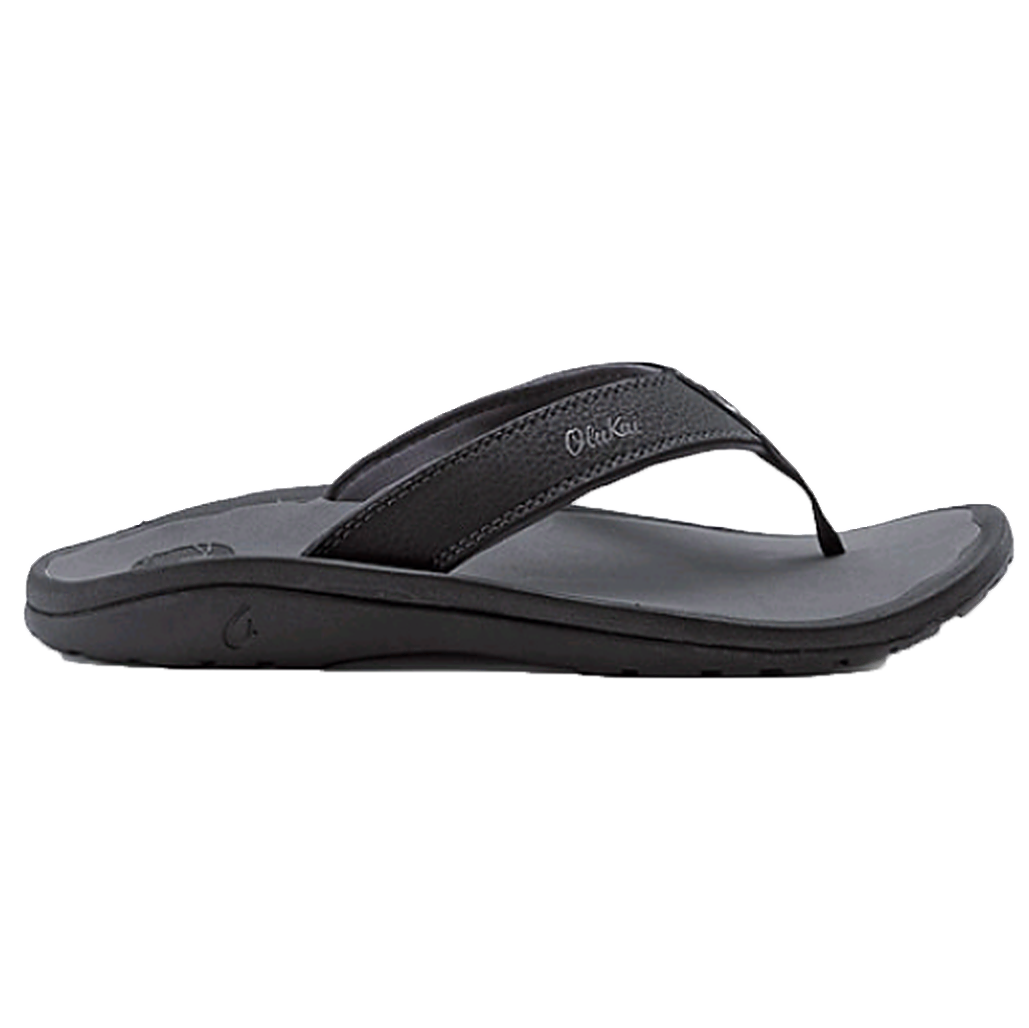 Men's 'Ohana Sandal in Black & Dark Shadow   - 1