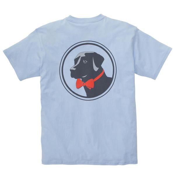 Original Lab Tee Shirt in Hydrangea Blue by Southern Proper