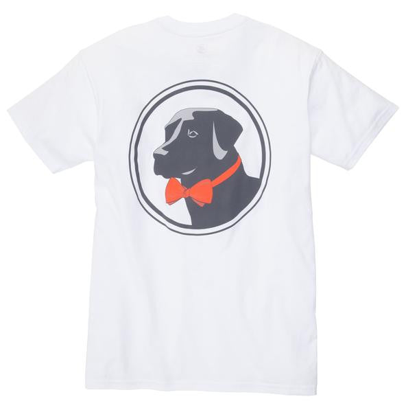 Original Lab Tee Shirt in White by Southern Proper