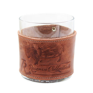 Bison Wrapped Bourbon Glass by Over Under Clothing  - 1