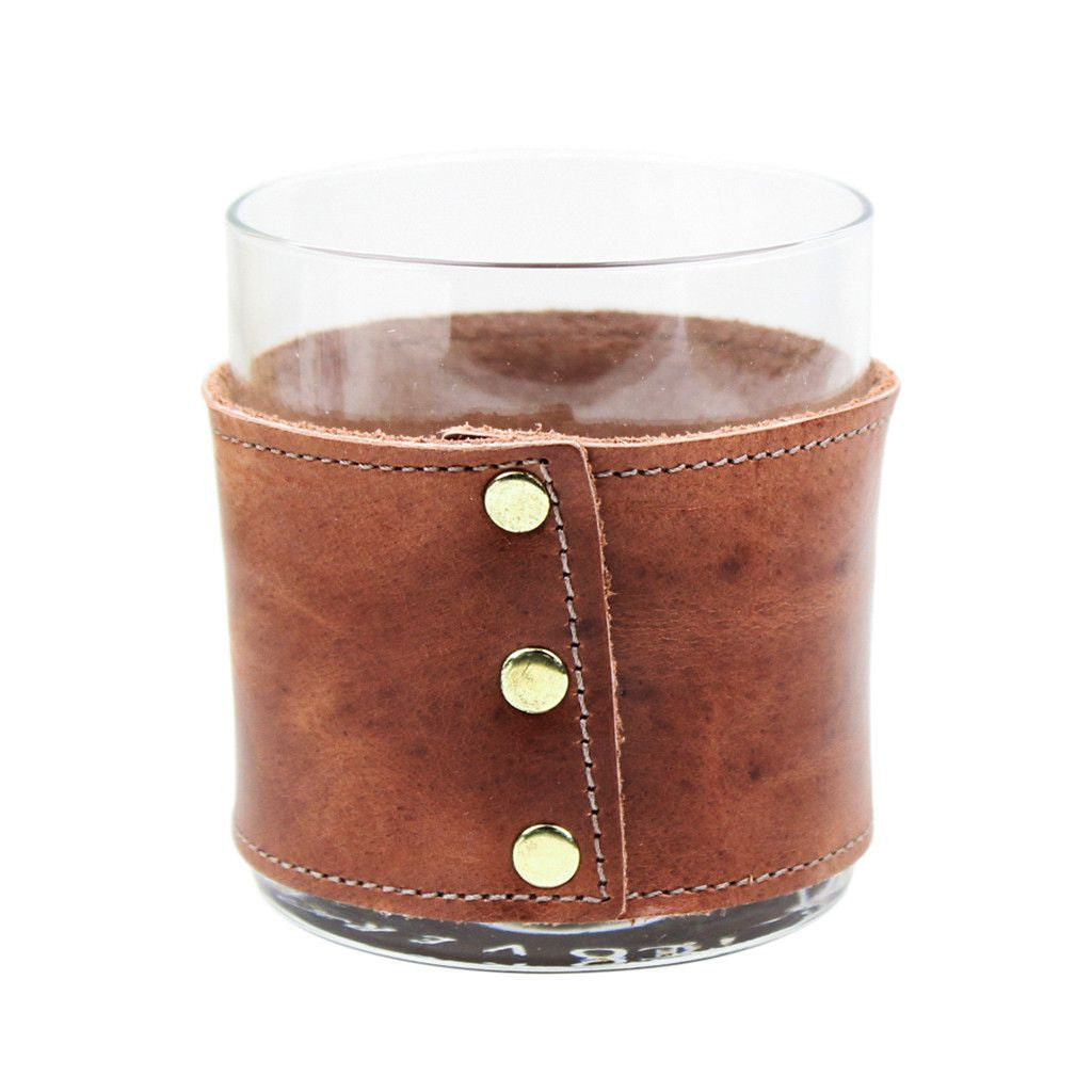 Bison Wrapped Bourbon Glass by Over Under Clothing  - 2