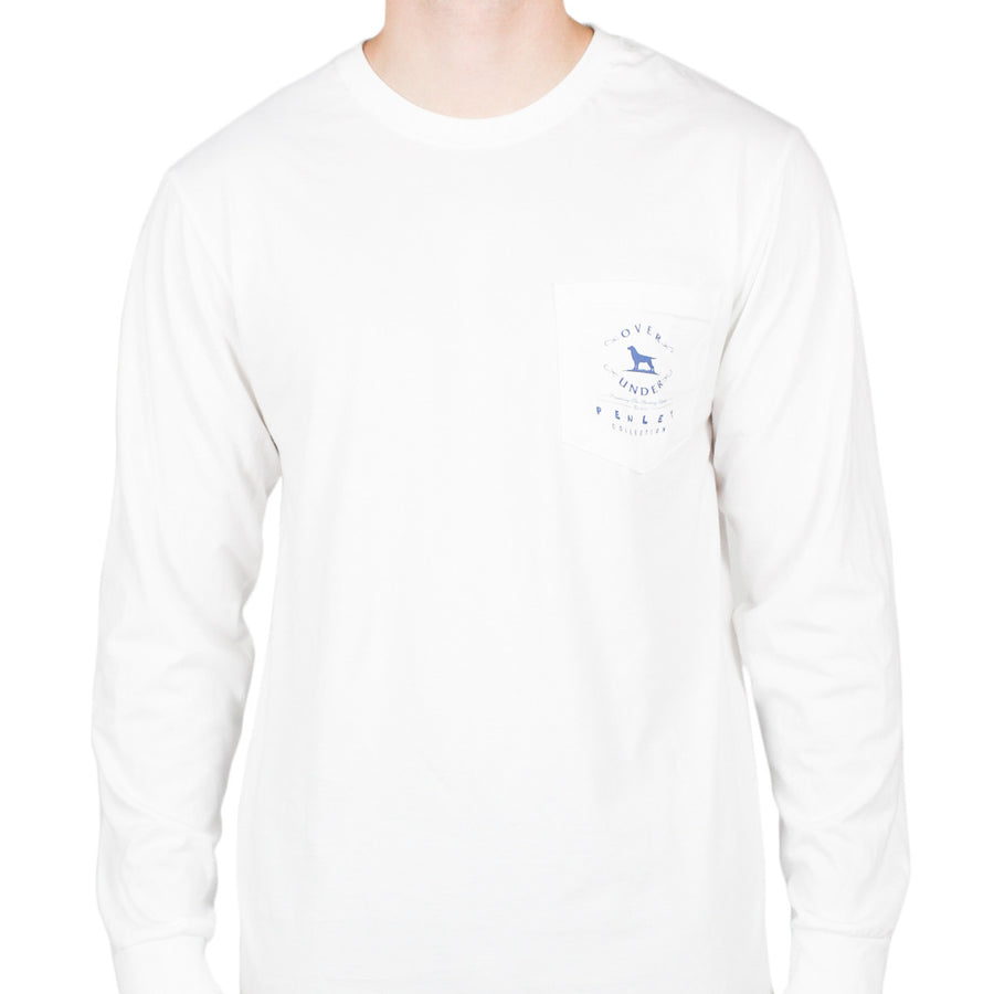 Stay True to Your Colors Long Sleeve Tee in White by Over Under Clothing  - 1