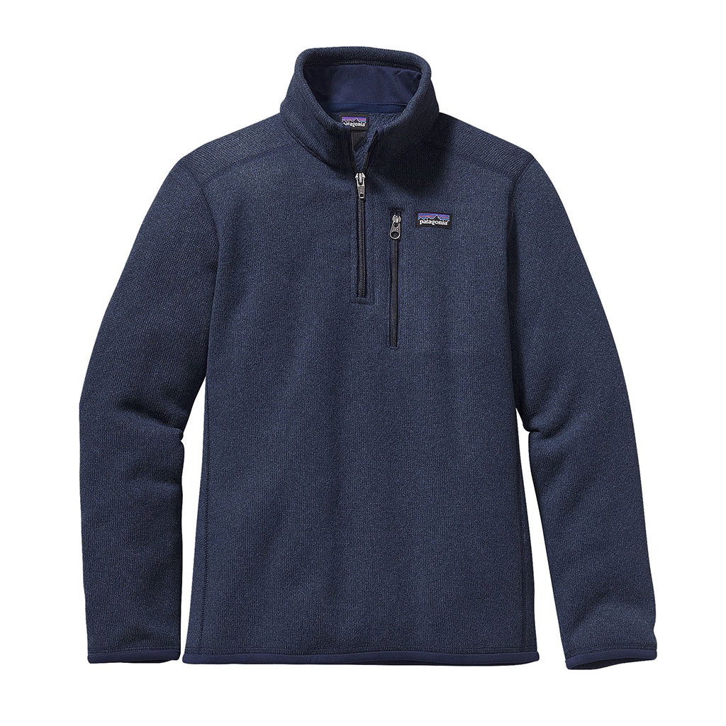 Patagonia Boys Better Sweater 1 4 Zip Fleece Tide and Peak Outfitters