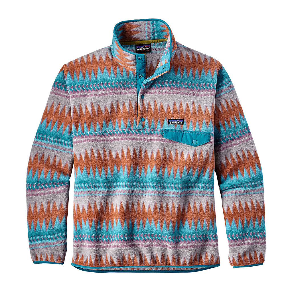 Patagonia Men s Lightweight Synchilla Snap T Fleece Pullover Tide and Peak Outfitters