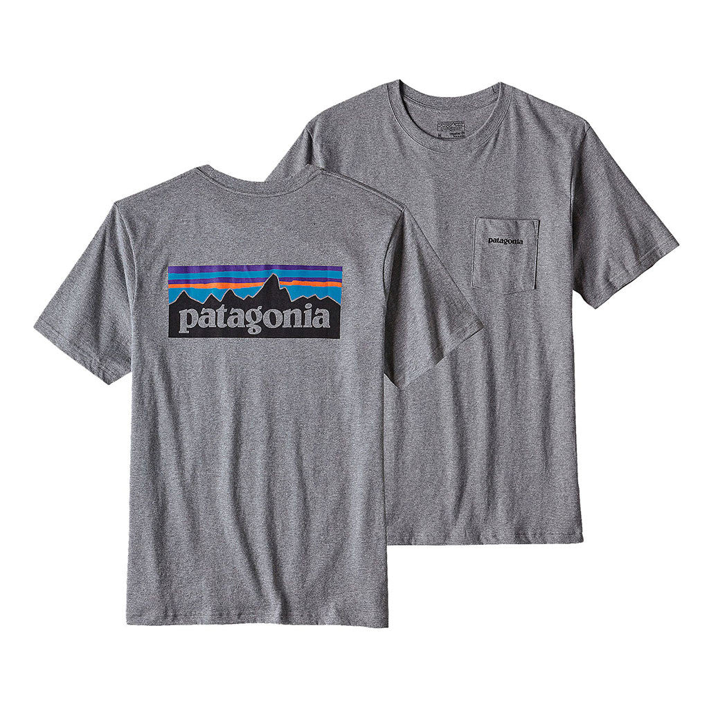 Patagonia | Men's P-6 Logo Cotton Pocket T-Shirt - Tide and Peak