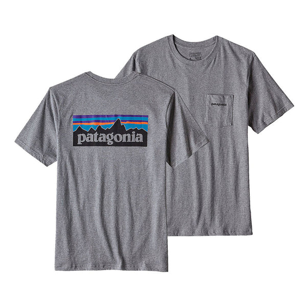 Patagonia Men's P-6 Logo Cotton Pocket T-Shirt