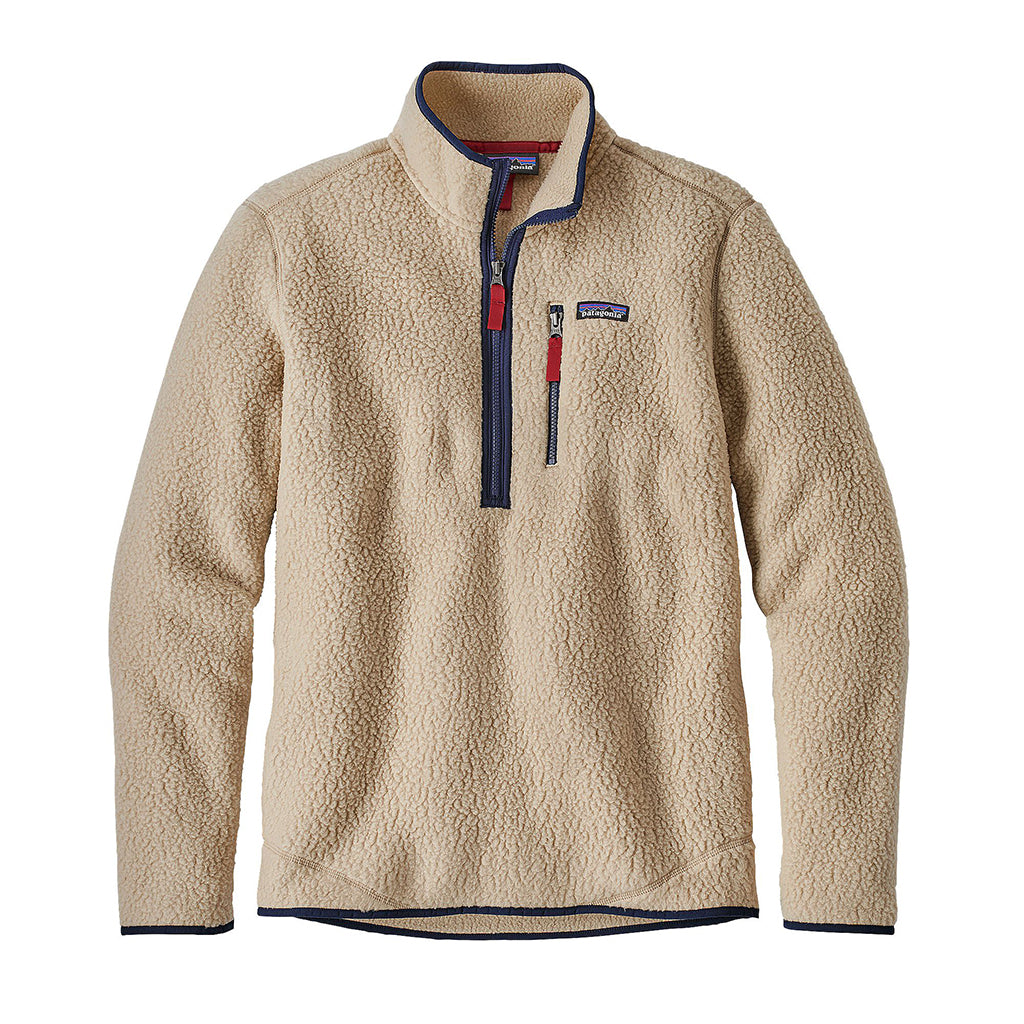 Mens retro pile pullover clearance