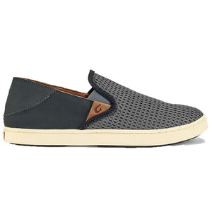 Women's Pehuea Sneaker in Charcoal & Dark Shadow Black by Oukai  - 1