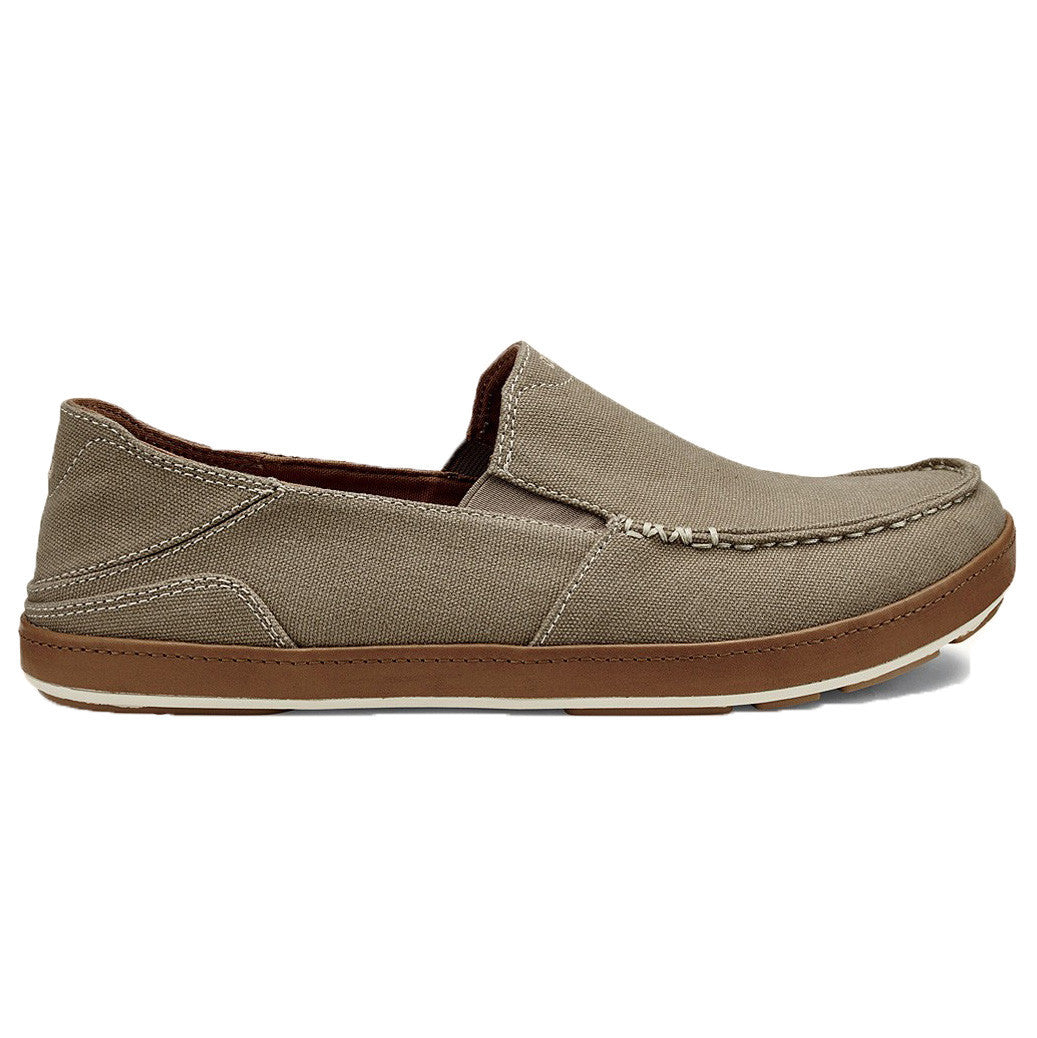 Men's Puhalu Canvas Loafer in Clay & Toffee Brown   - 1