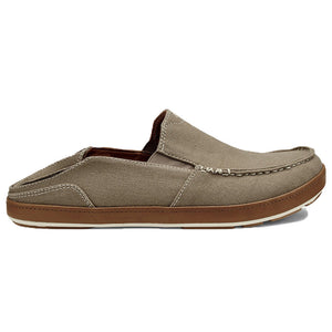 Men's Puhalu Canvas Loafer in Clay & Toffee Brown   - 2