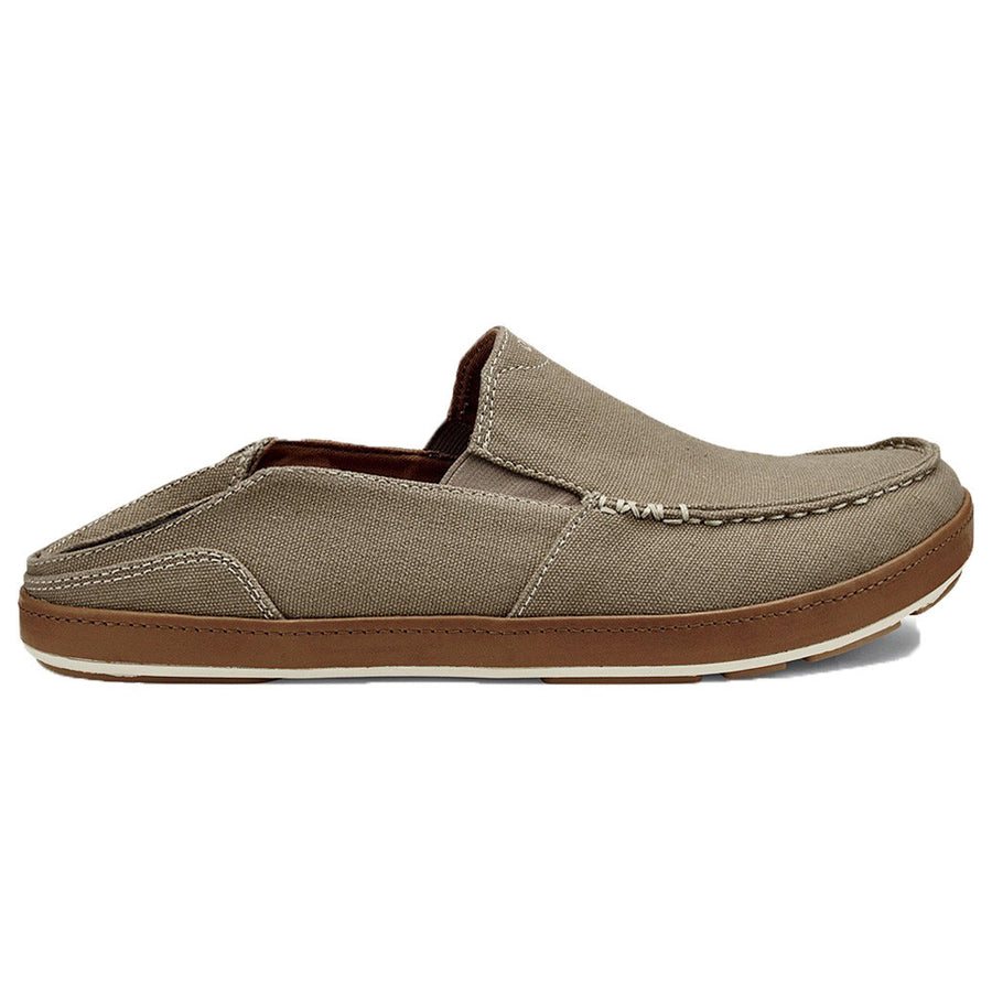 Men's Puhalu Canvas Loafer in Clay & Toffee Brown   - 1